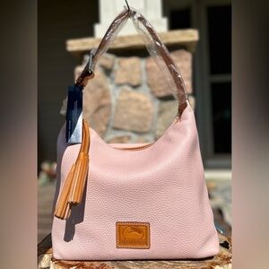 Dooney & Bourke Paige Sac Blush Pink Pebble Grain Leather NWT
